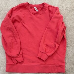 Coral Crewneck Sweatshirt